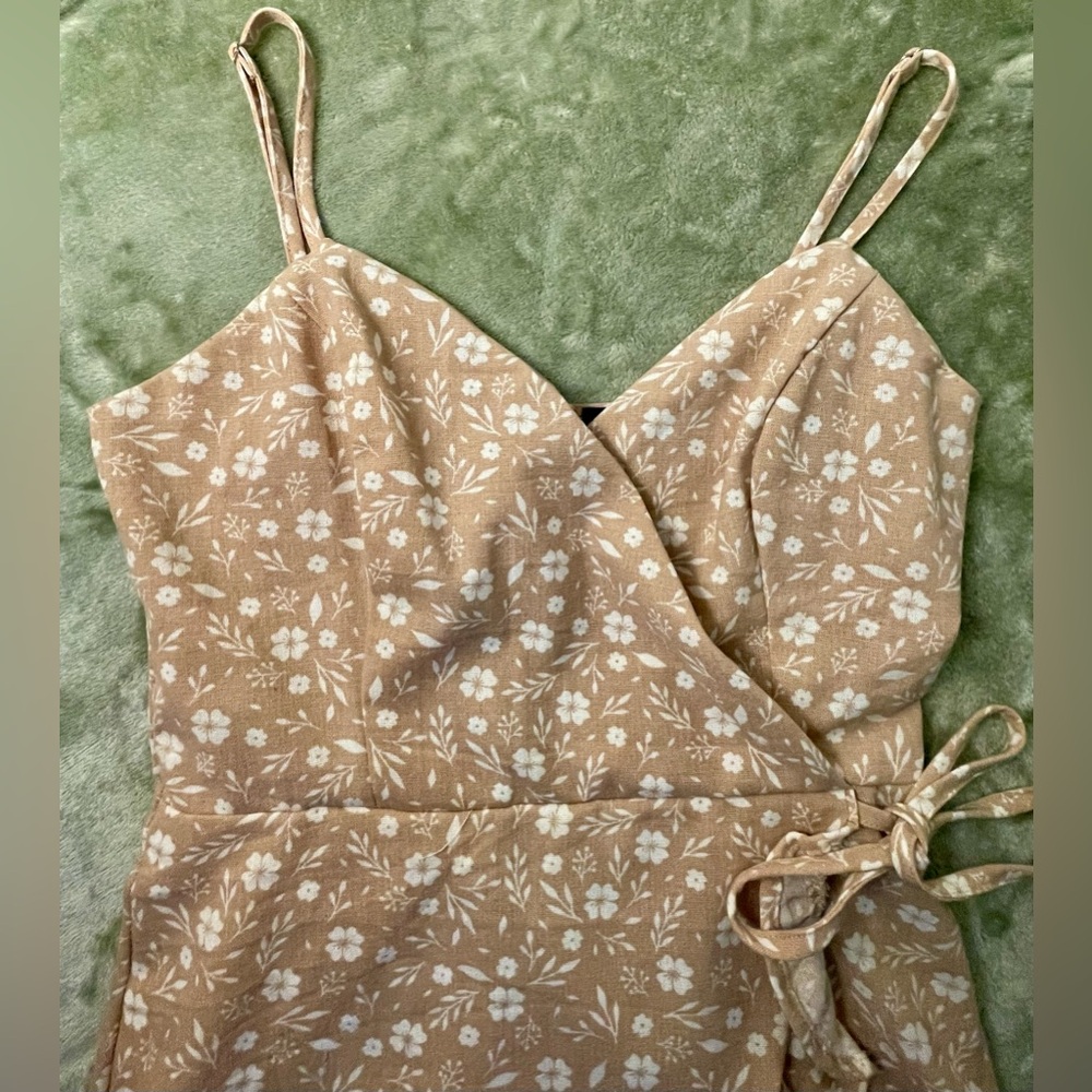 Floral Wrap Romper